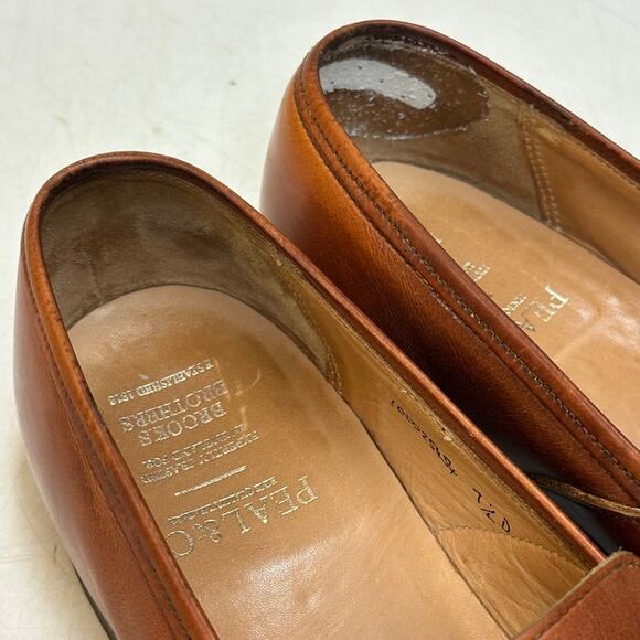 RESOLED Crockett & Jones x Brooks Brothers Penny Loafers Made in England 9.5 D main image 10